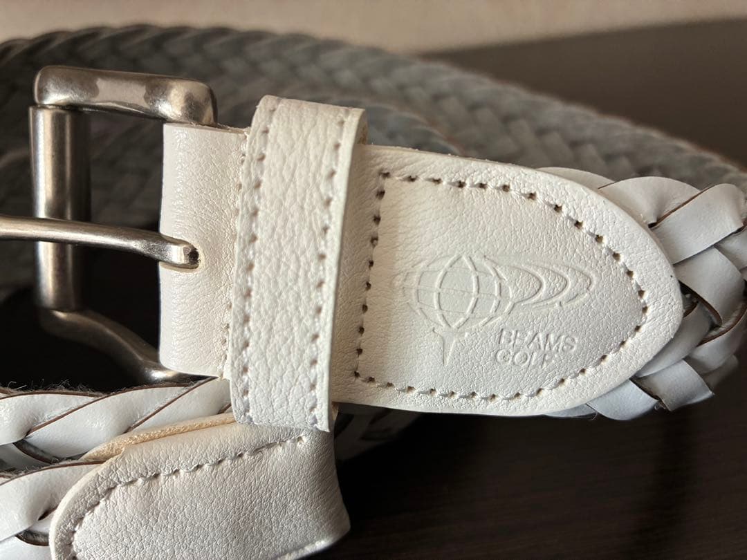 BEAMS GOLF PURPLE LABEL レザーメッシュベルト