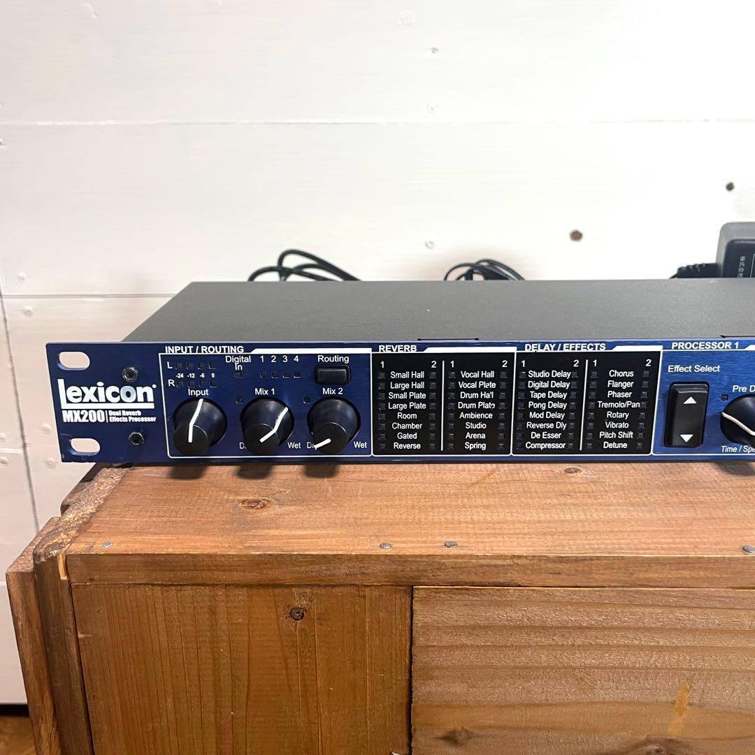 【DTM利用向け】LEXICON MX200 空間系 ラック マルチエフェクター