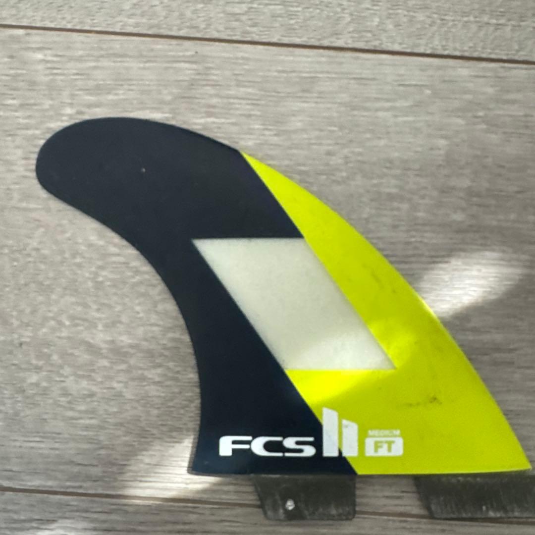 FCS II FT Medium サーフボードフィン 3本セット