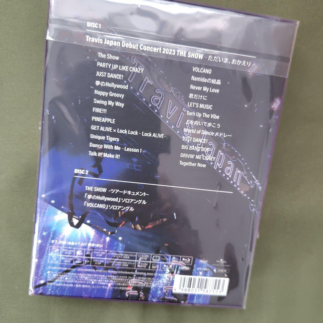 Travis Japan　/Debut Concert…　ブルーレイ　新品