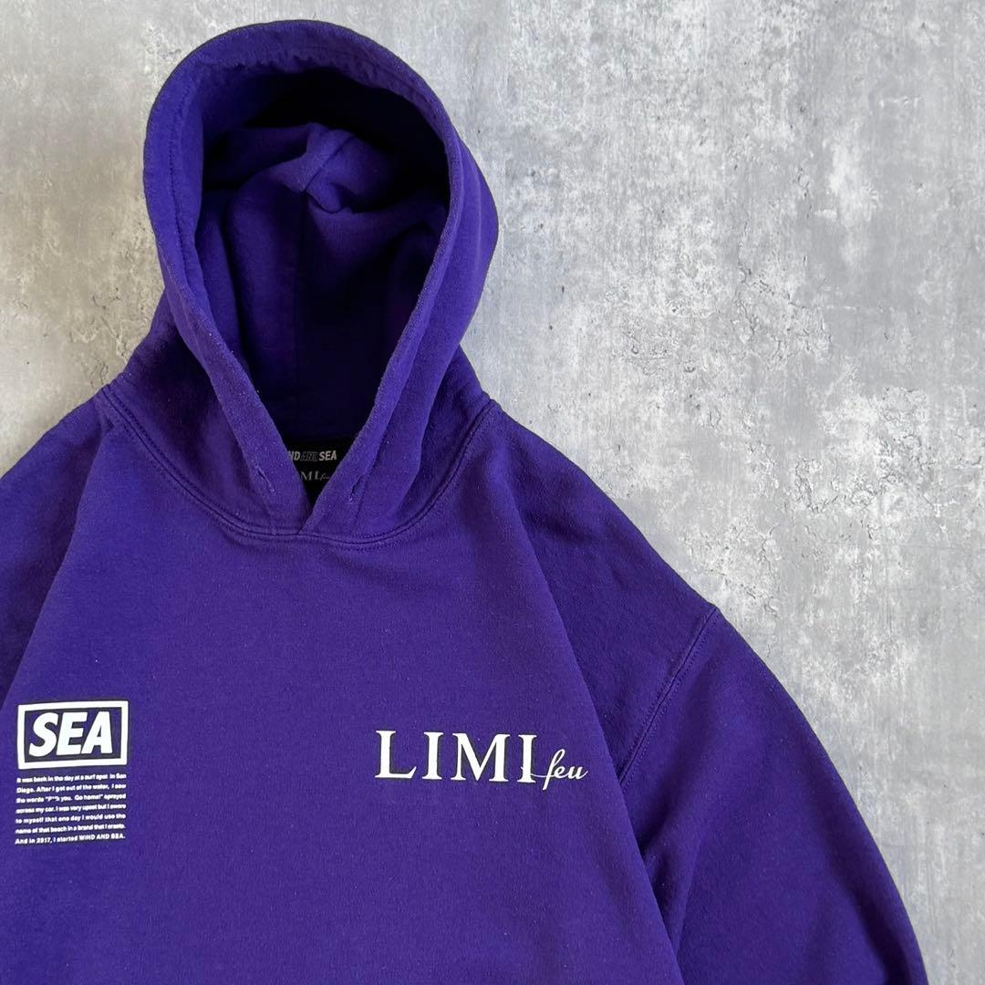WIND AND SEA × LIMI feu 20SS プルオーバーフーディー