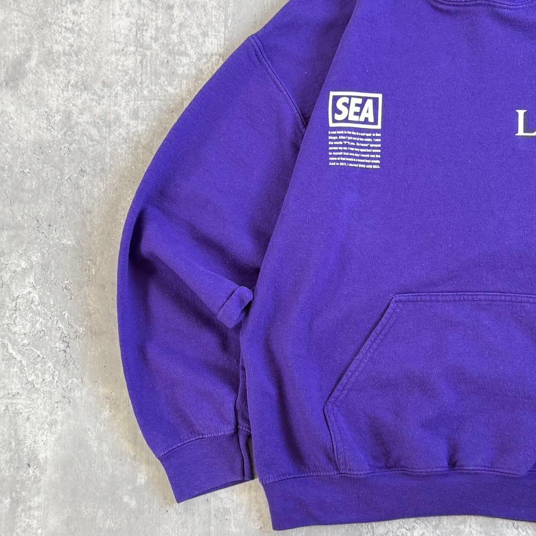WIND AND SEA × LIMI feu 20SS プルオーバーフーディー