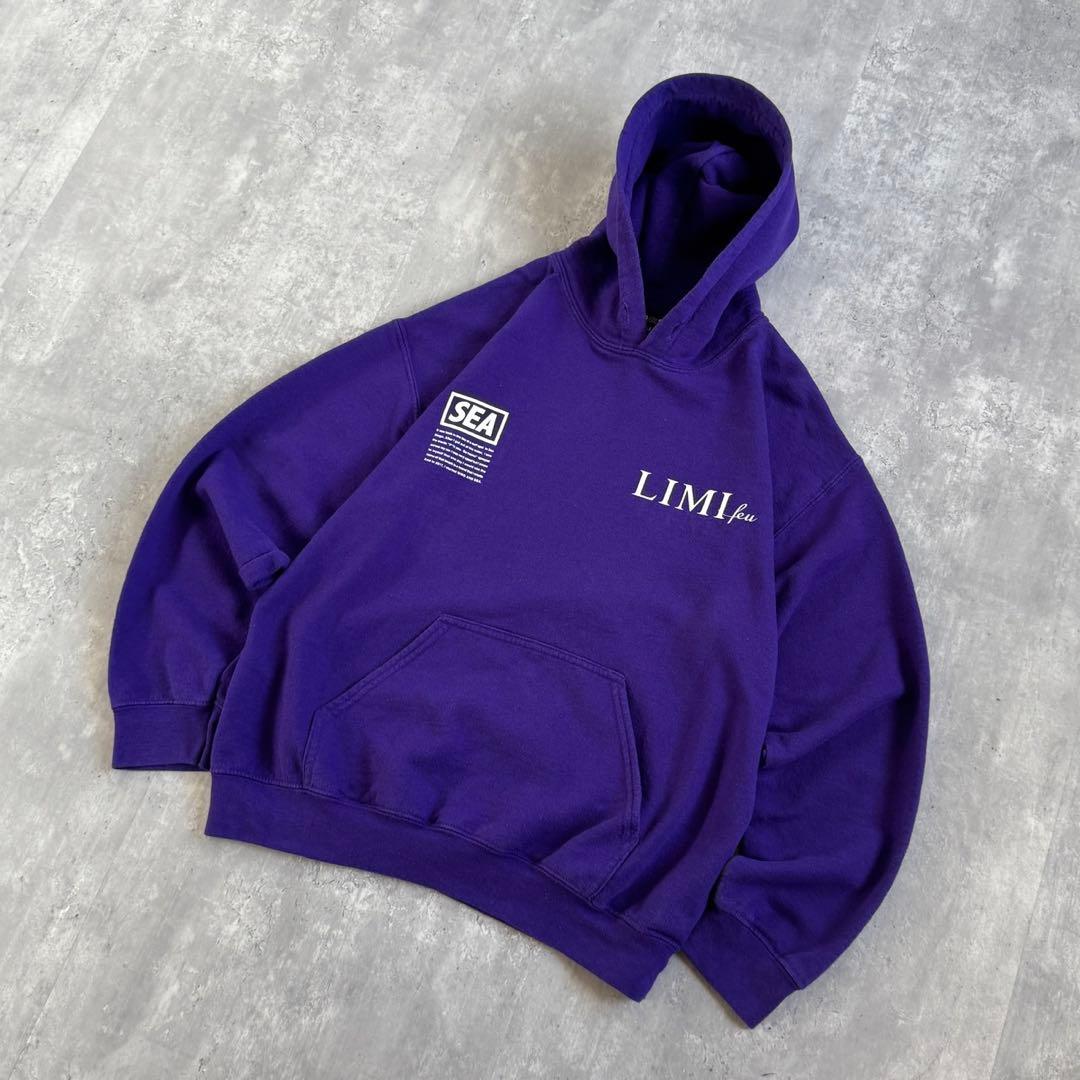 WIND AND SEA × LIMI feu 20SS プルオーバーフーディー