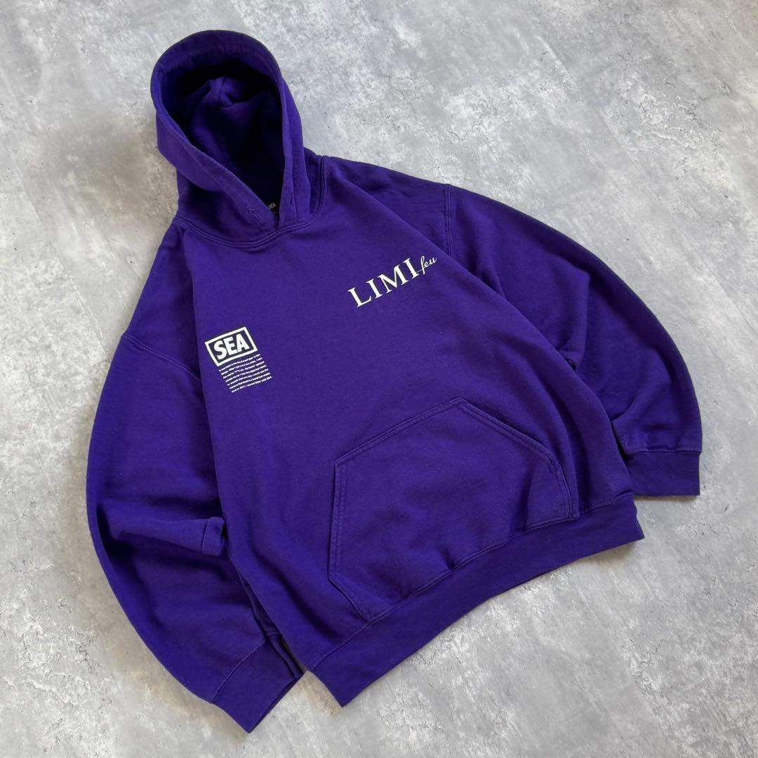 WIND AND SEA × LIMI feu 20SS プルオーバーフーディー