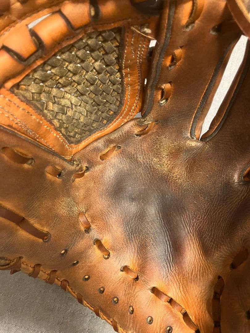 久保田スラッガー 軟式グローブ 内野手用 二遊間 用　スケルウェブ
