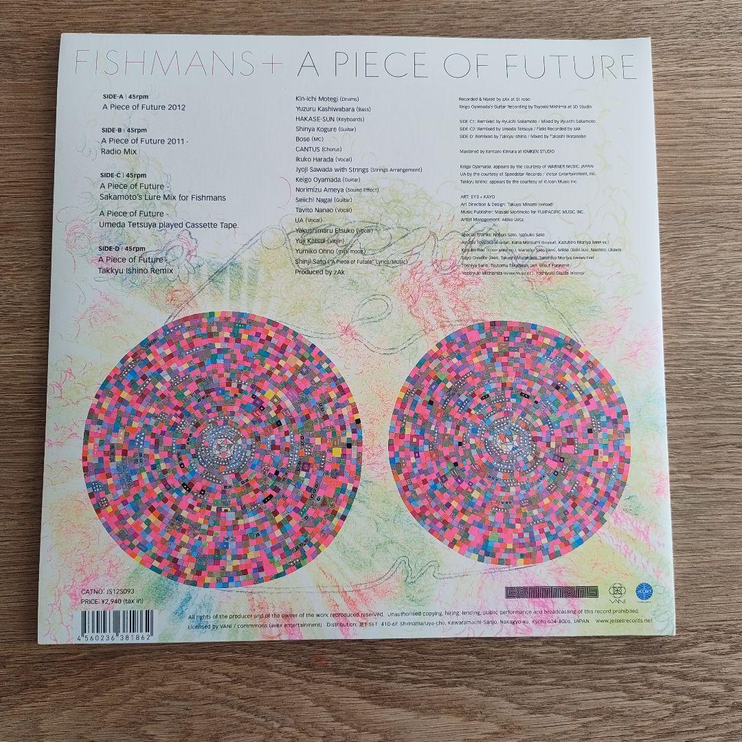 【貴重】FISHMANS＋ A Piece of Future レコード 2LP