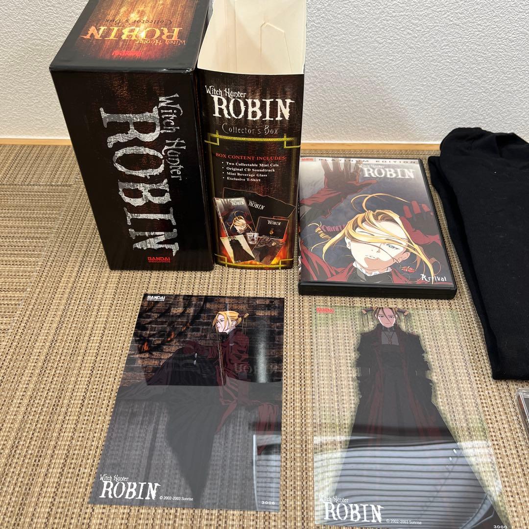 Witch Hunter Robin （北米版）DVD Box/CD/半袖シャツ