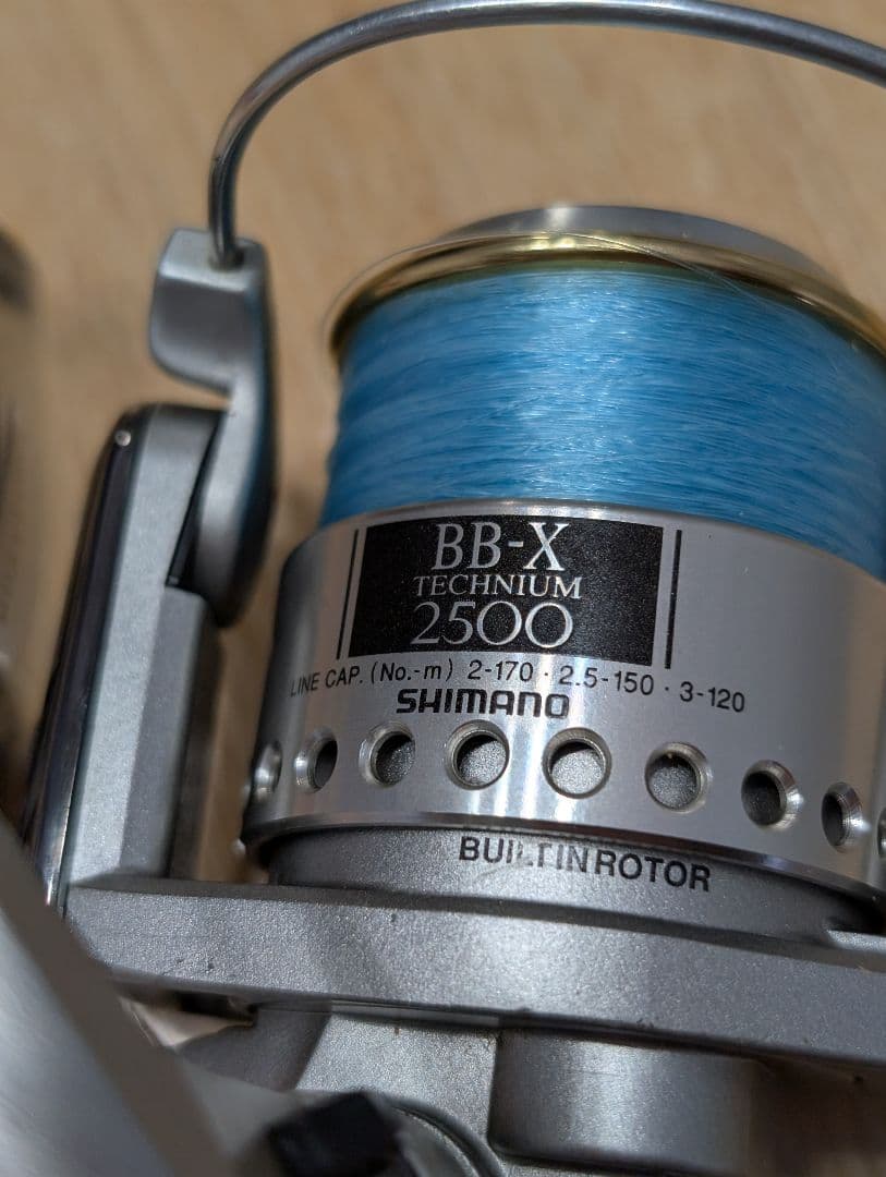 シマノ bb-x technium 2500　スピニングリール　レバーブレーキ