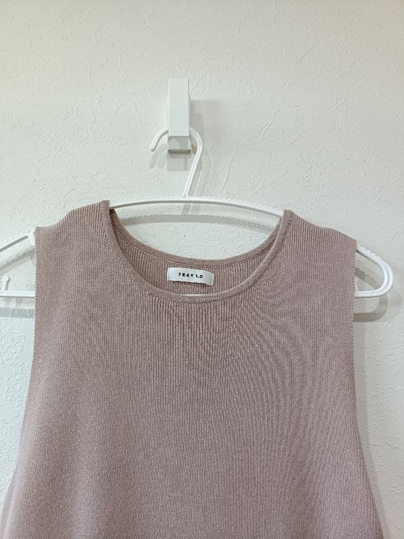 FRAY I.D ニットコンビティアードワンピース