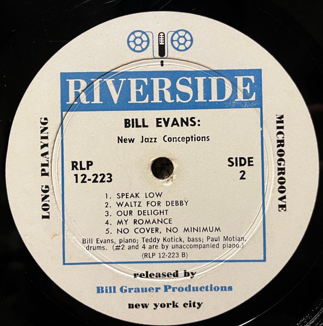 USオリジナル Bill Evans New Jazz Conceptions