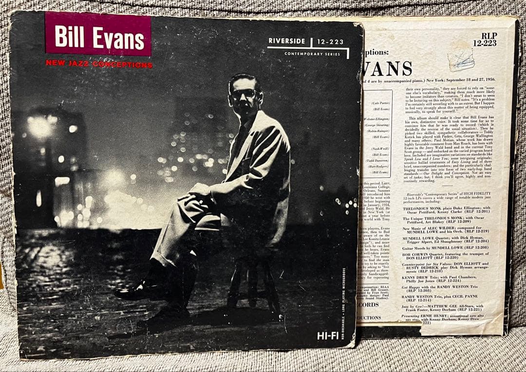 USオリジナル Bill Evans New Jazz Conceptions