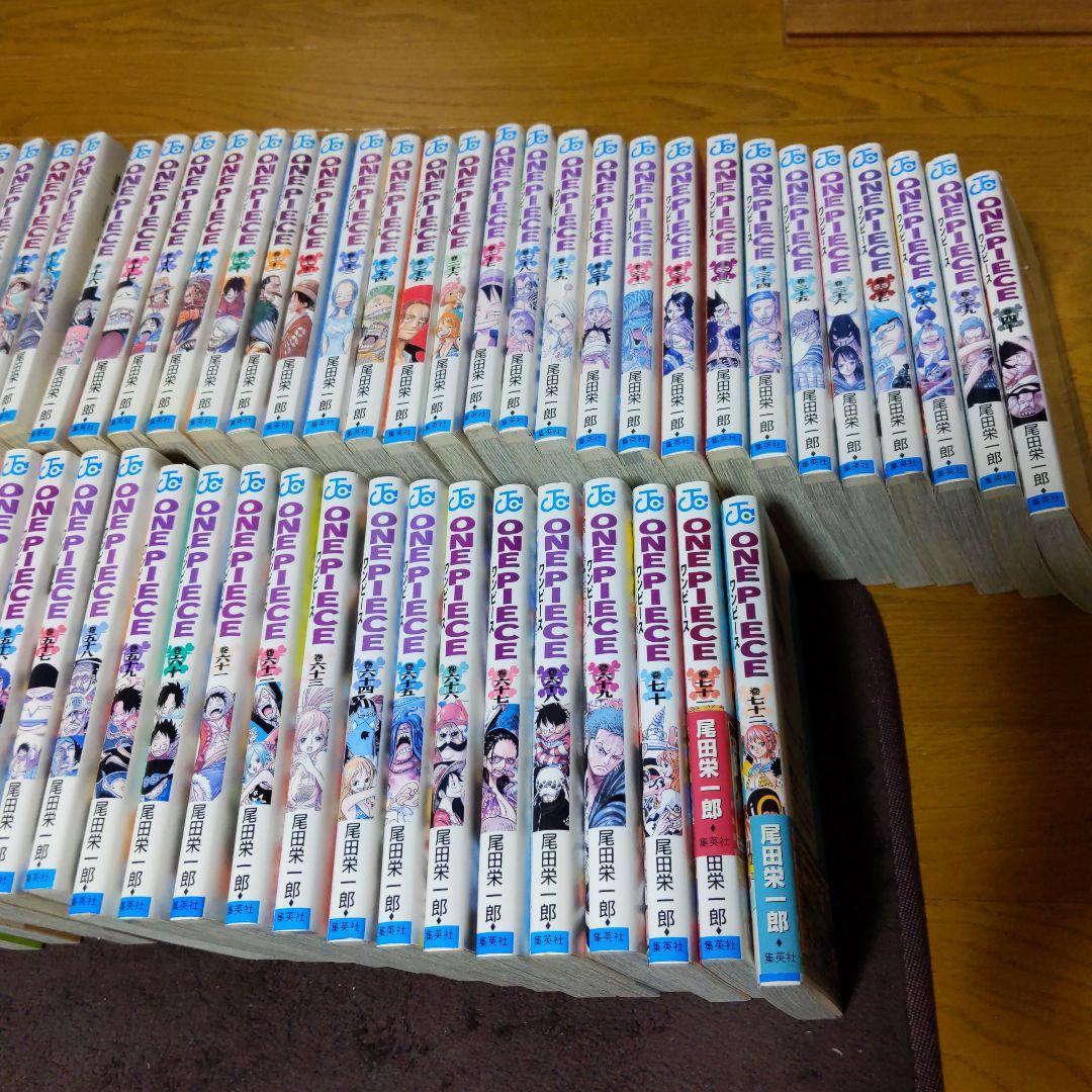 ONEPIECE 漫画　中古本　１巻から72巻まで
