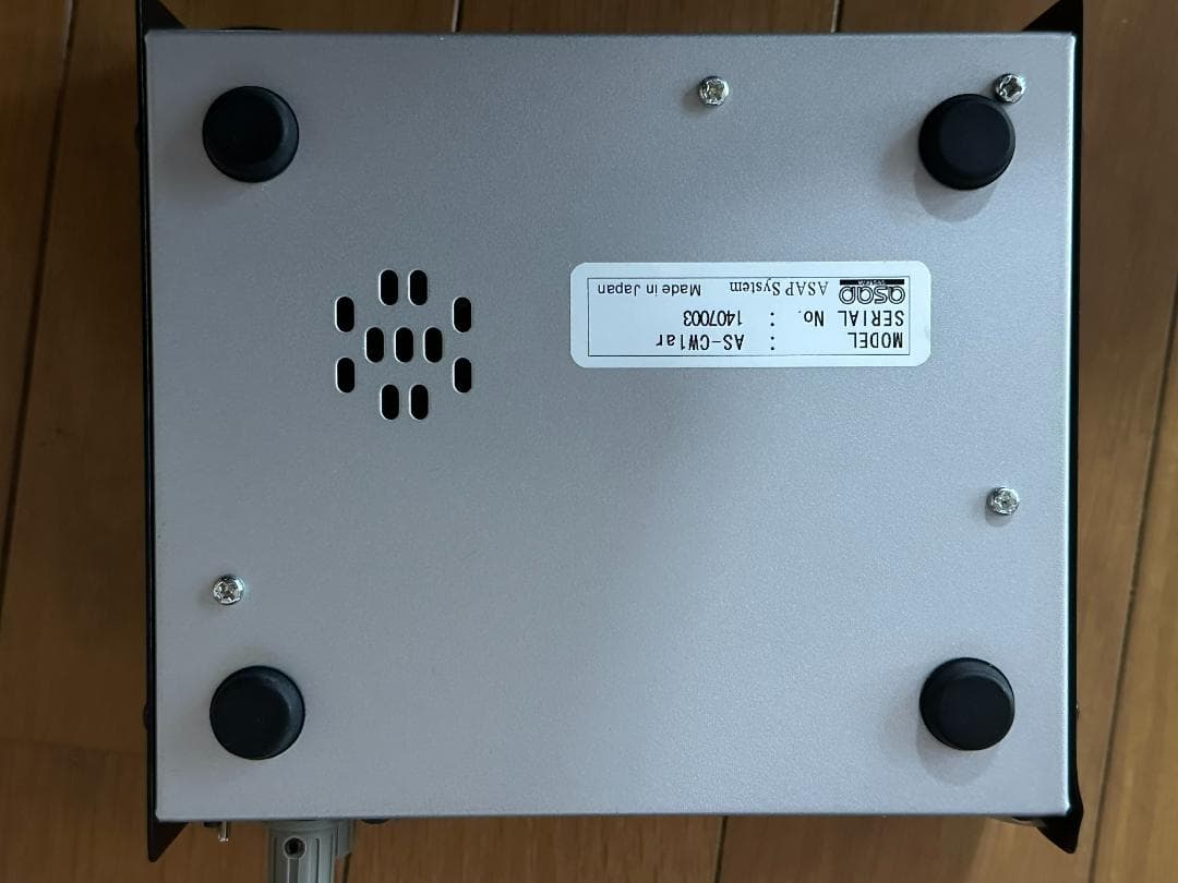モールス解読器 AS-CW1ar＋パソコン接続ケーブルAS-LCNV付属