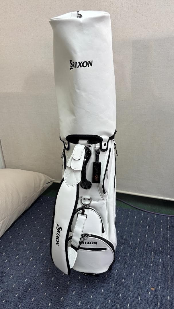 Srixon ホワイト キャディバッグ