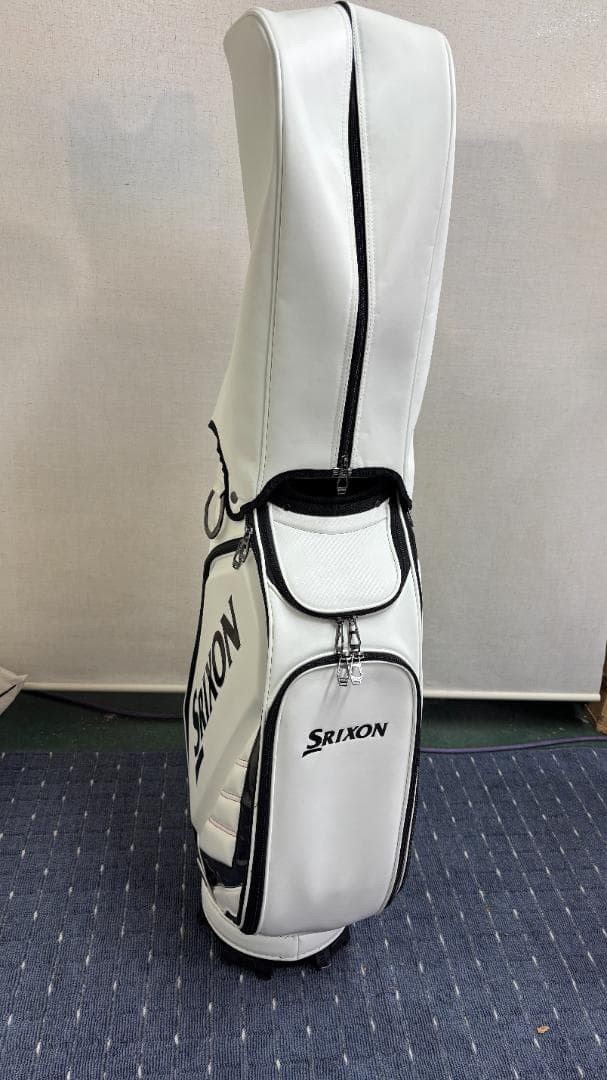 Srixon ホワイト キャディバッグ