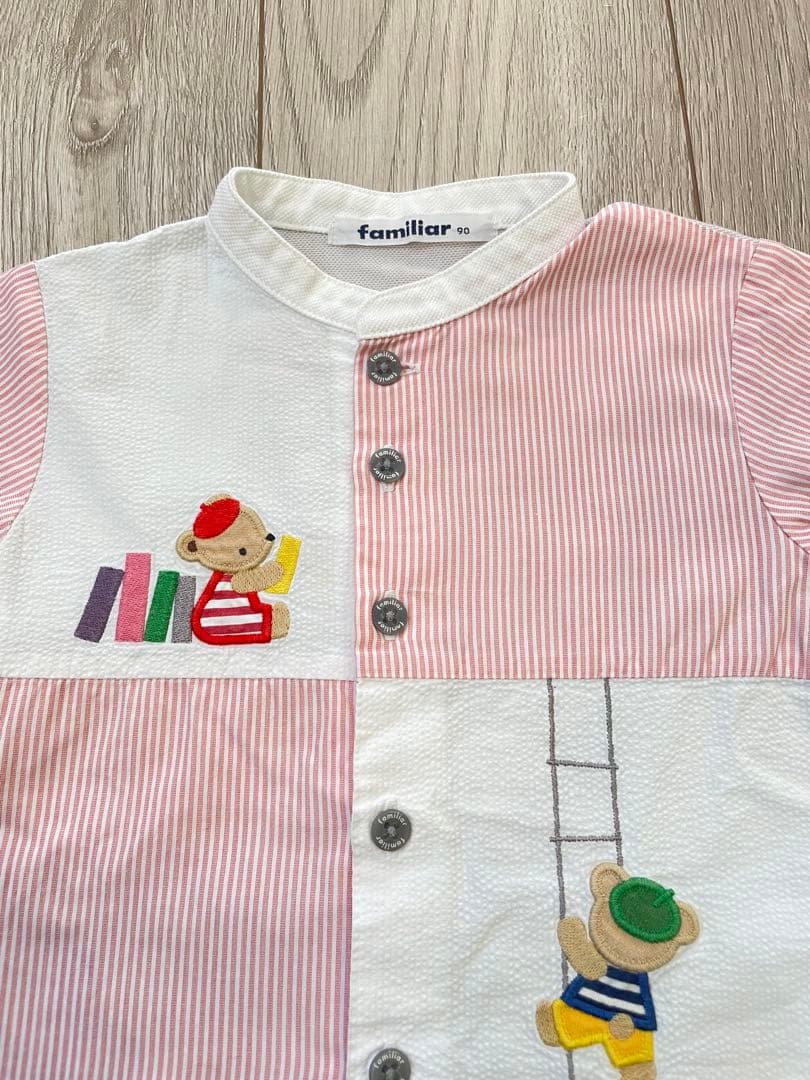 ファミリア　半袖Tシャツ　90 ピンク