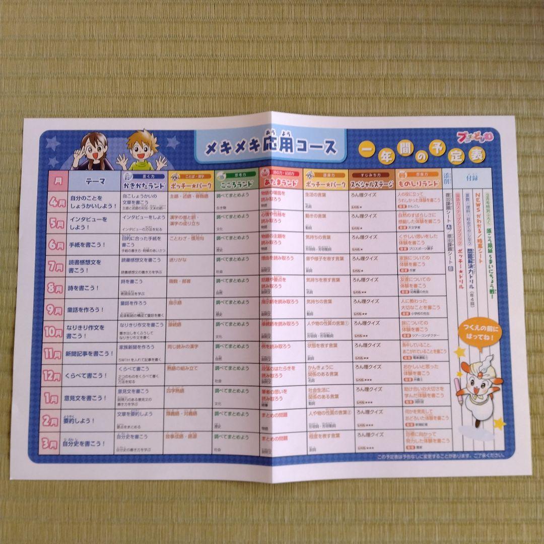 ブンブンどりむ　メキメキ応用コース　小学四年生　一年分