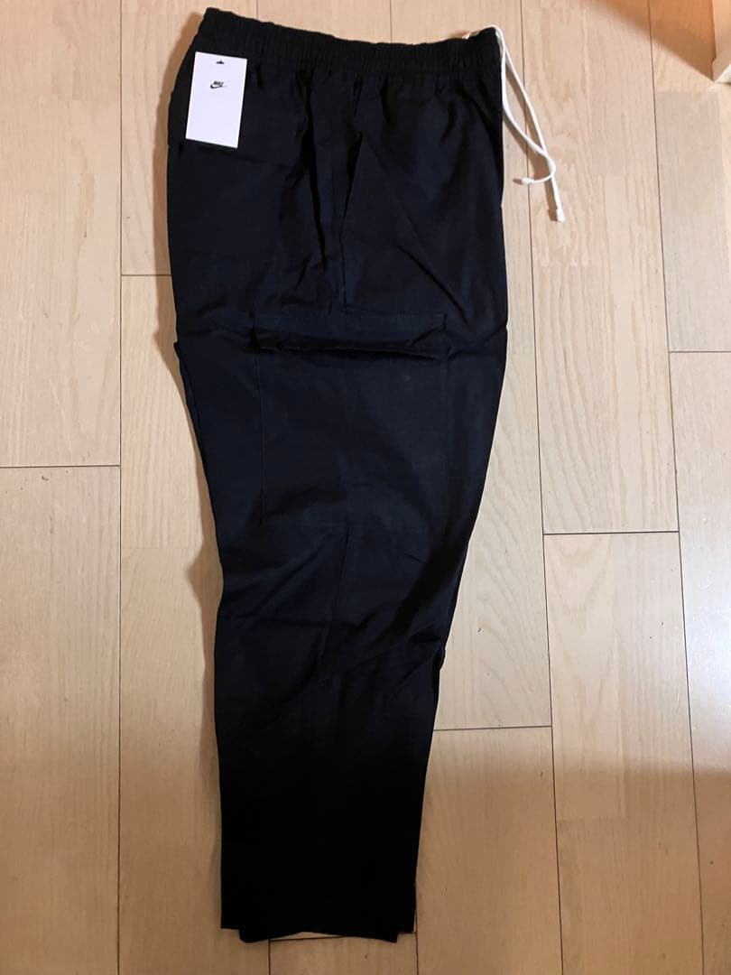 ナイキ NIKE クラブ カーゴウーブンパンツ 新品 M ブラック ミリタリー
