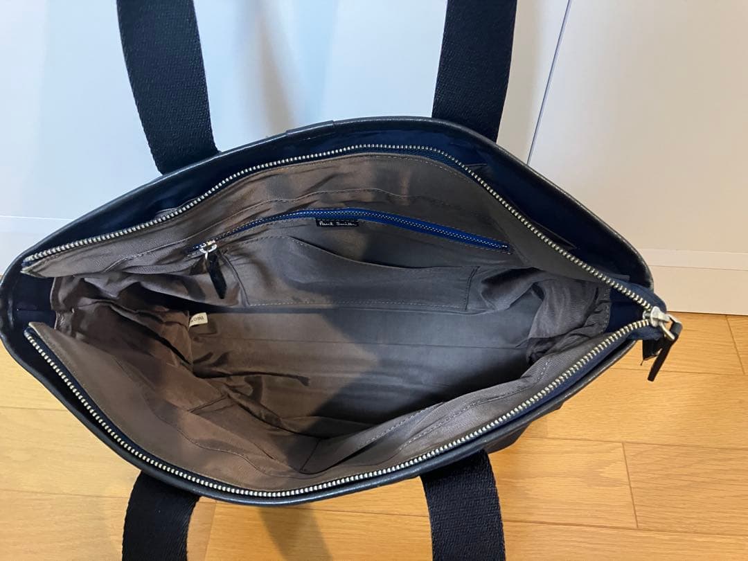 ポールスミス　Paul Smith　トートバッグ　ネイビー