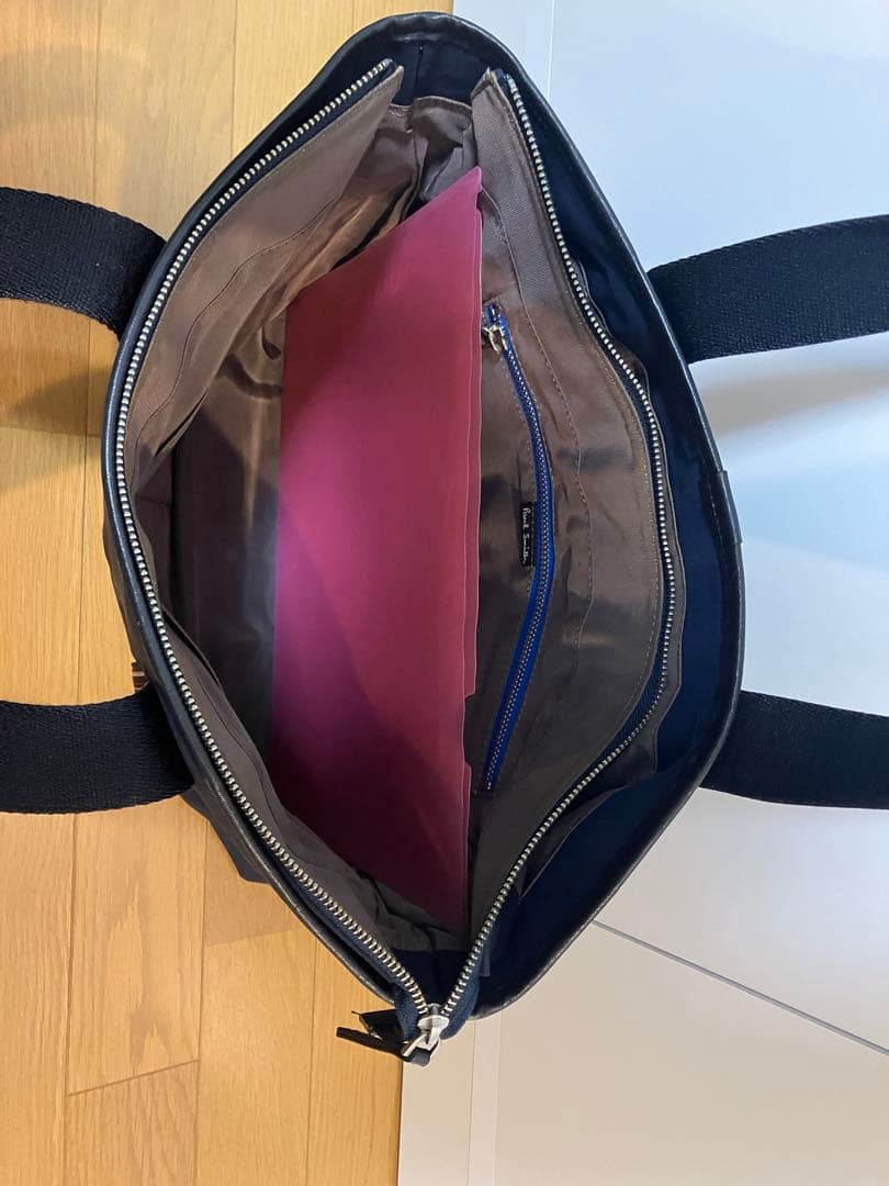 ポールスミス　Paul Smith　トートバッグ　ネイビー