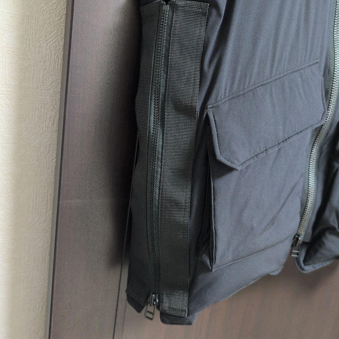 WILD LIFE TAILOR　サイレントコーティング ミリタリーダウンベスト