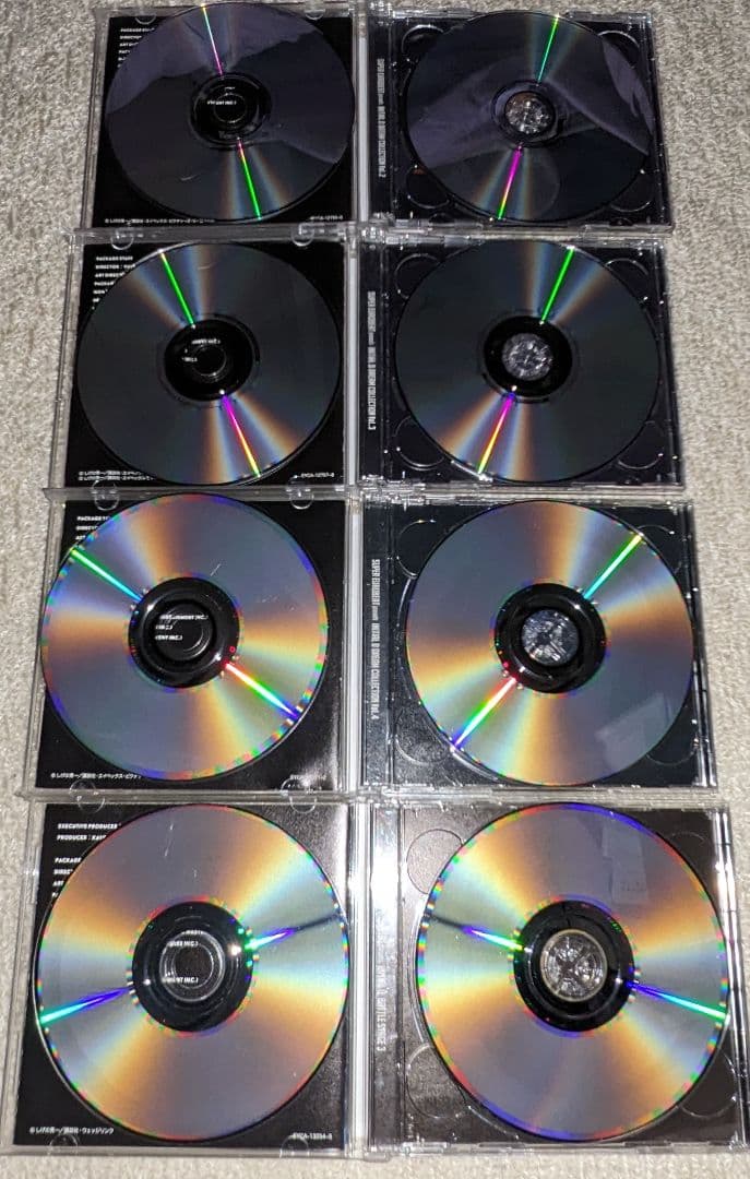 SUPER EUROBEAT 頭文字D CD 4枚セット（レンタルアップ）