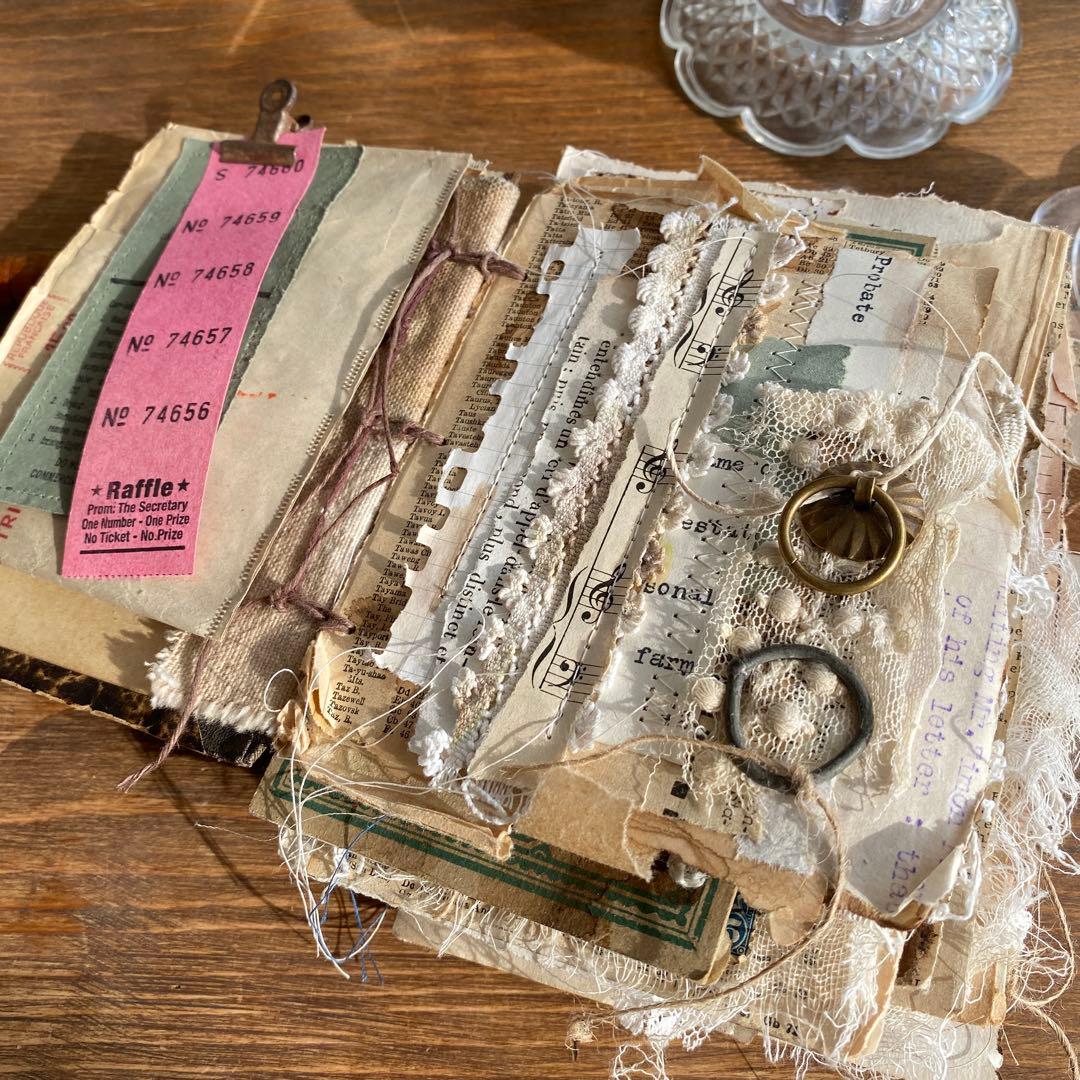 junkjournal♡ジャンクジャーナル collage note