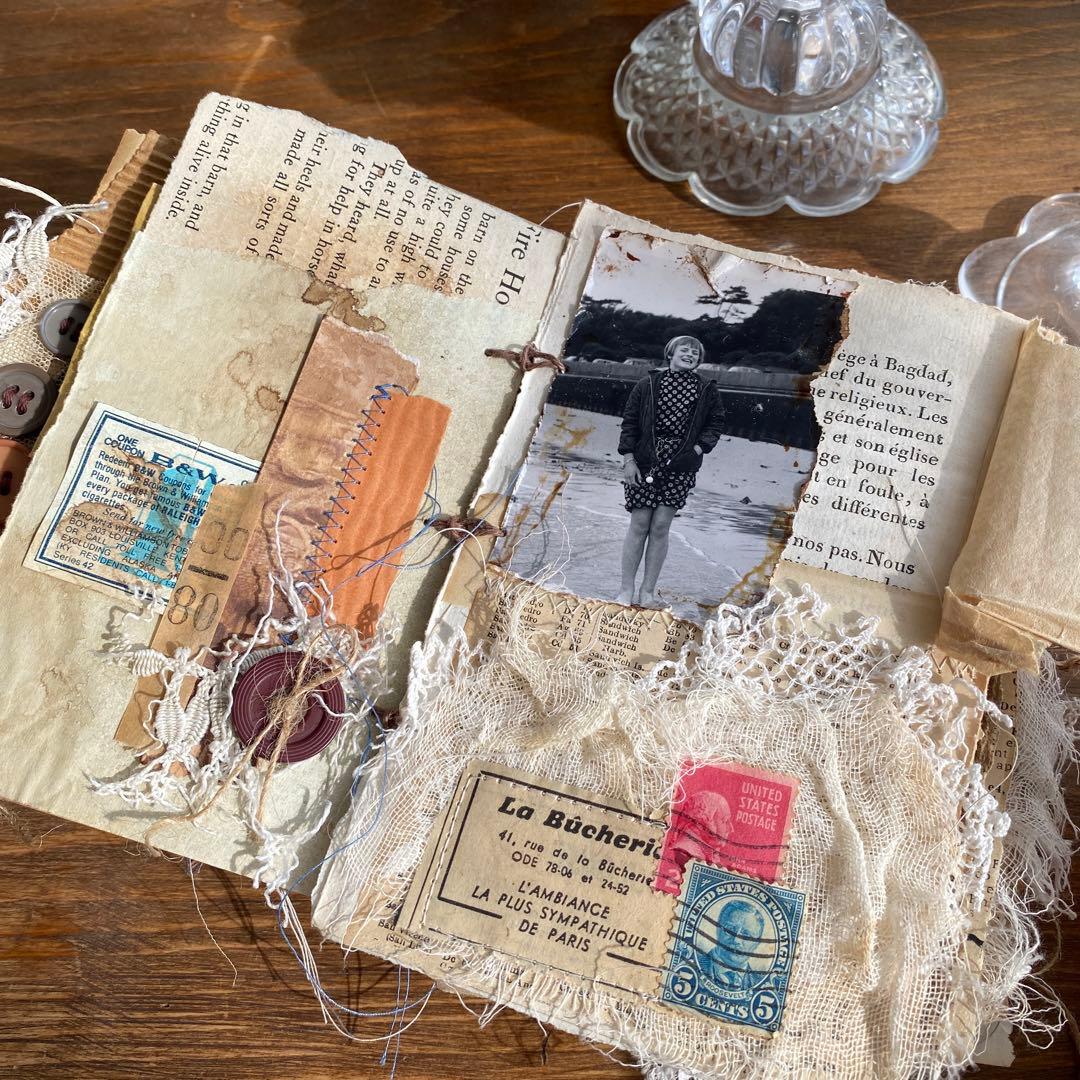 junkjournal♡ジャンクジャーナル collage note