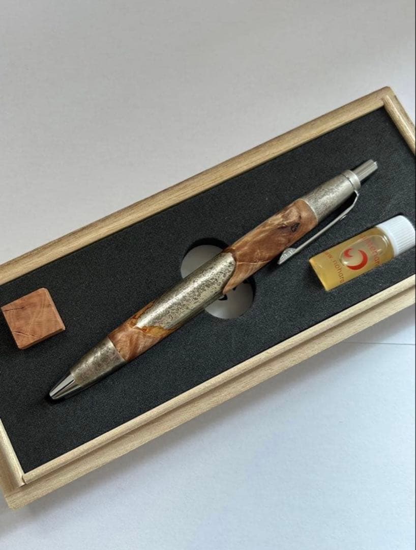 野原工芸 侘寂 斑紋純銀色 楓瘤 スタンダードBP