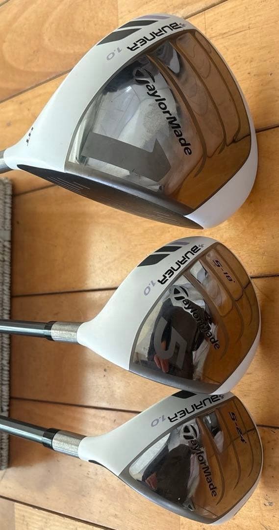 レディースゴルフクラブ ハーフセット テーラーメイドバーナー1.0