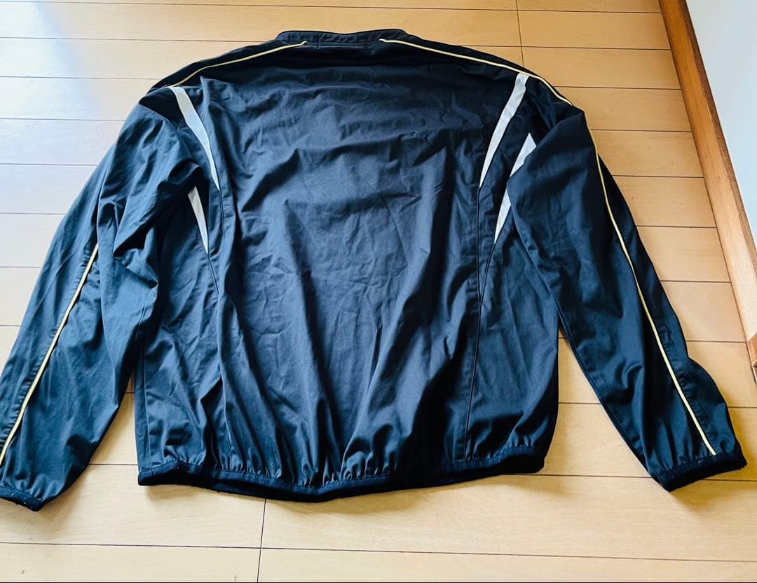 ミズノプロ メジャークオリティ 野球シャカシャカ 上下 M ブラック 美品