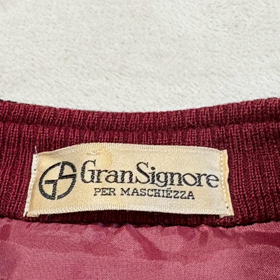 【極美品・希少】Gran Signore ヴィンテージ ウールブルゾン 日本製