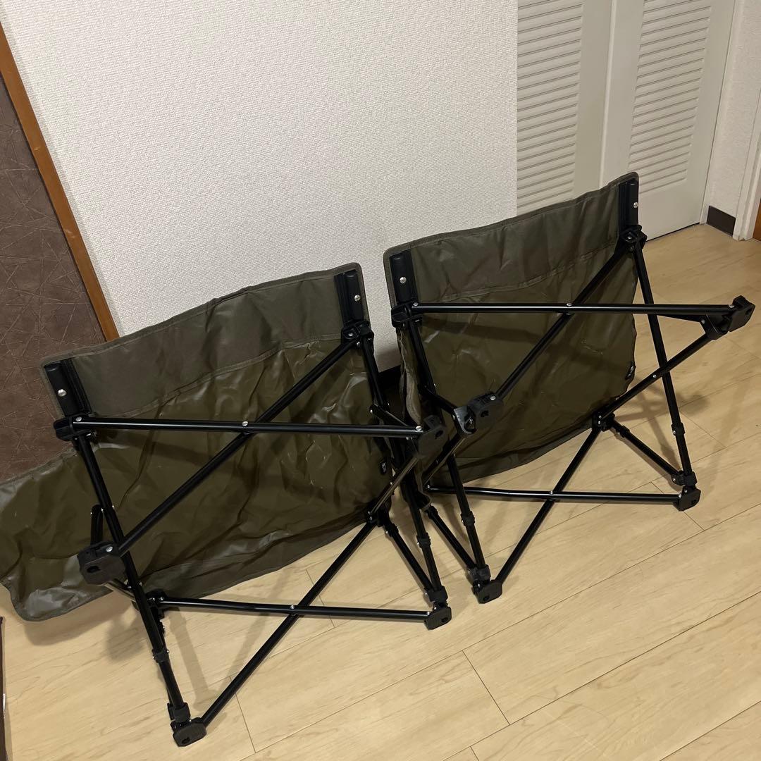 新品未使用　ワンティグリス　ローチェア　リクライニング　2脚セット