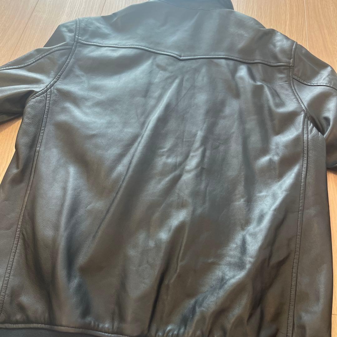 THE CRIMIE ブラックレザージャケット XL