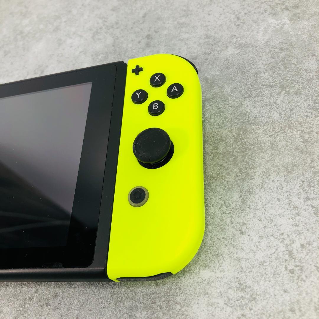 【美品】 バッテリー強化版 Nintendo Switch 本体 ブルーイエロー
