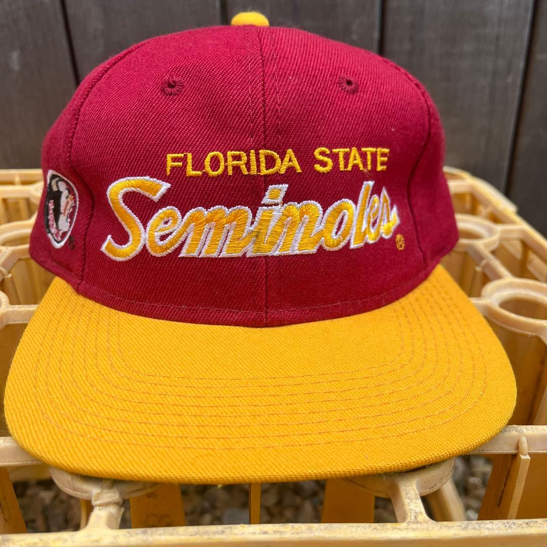 90s Florida Seminoles ヴィンテージ キャップ レア デッド