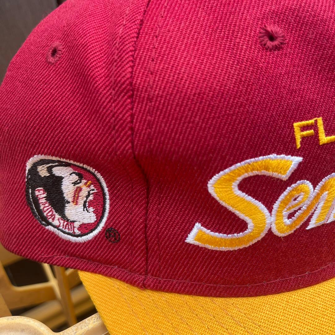 90s Florida Seminoles ヴィンテージ キャップ レア デッド