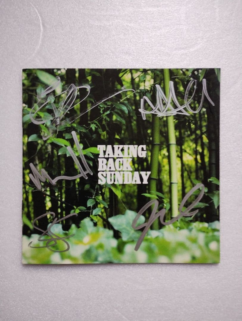 洋楽 Taking Back Sunday S/T limited edition