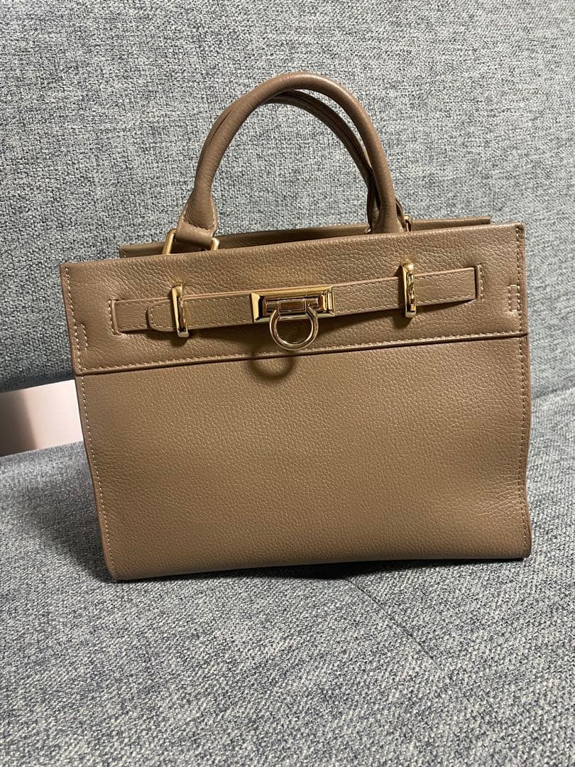 Demi-Luxe BEAMS コンパートメント ミニバッグ　本革　牛革