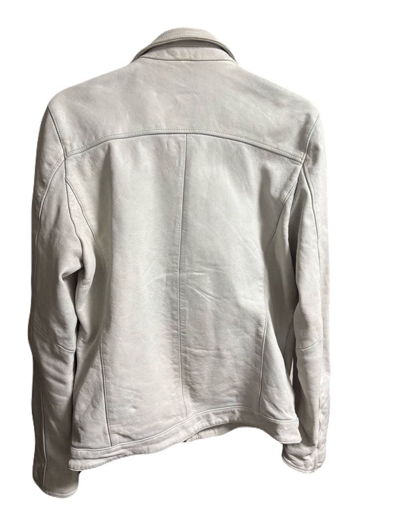 ジャケット・アウター white leather jacket Black by VANQUISH