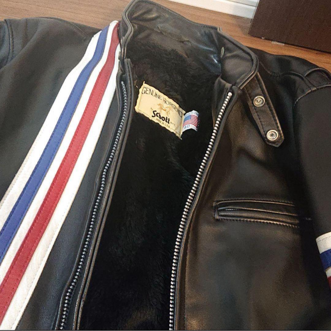 ★schott ショット ライダース ジャケット ハーレー バイク