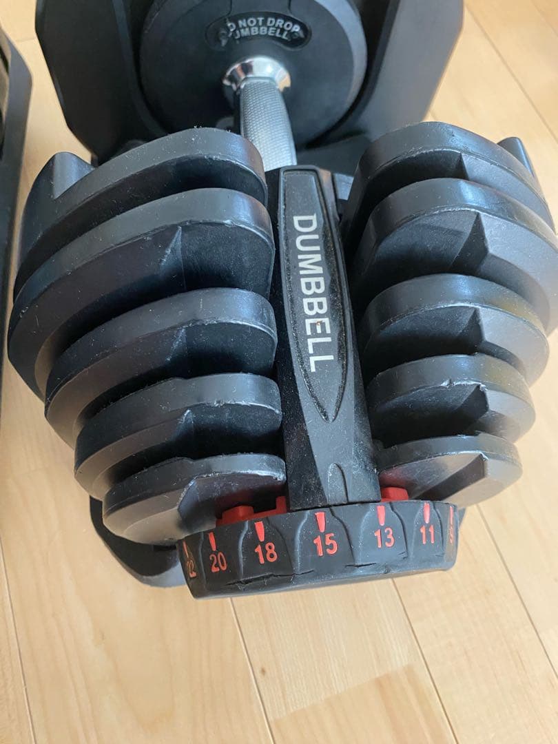 可変式ダンベル 5kgから40kg 4/3