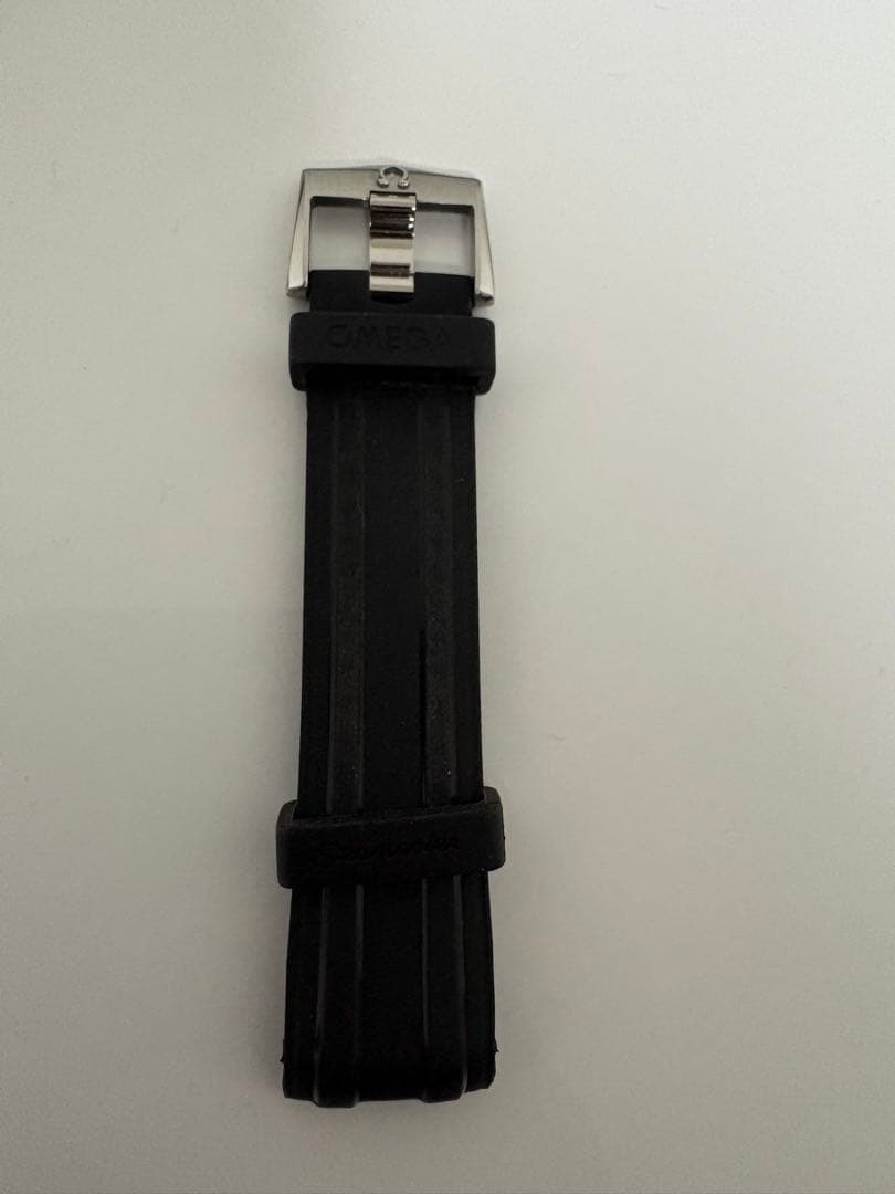 OMEGA ラバーベルト 20mm ステンレスバックル