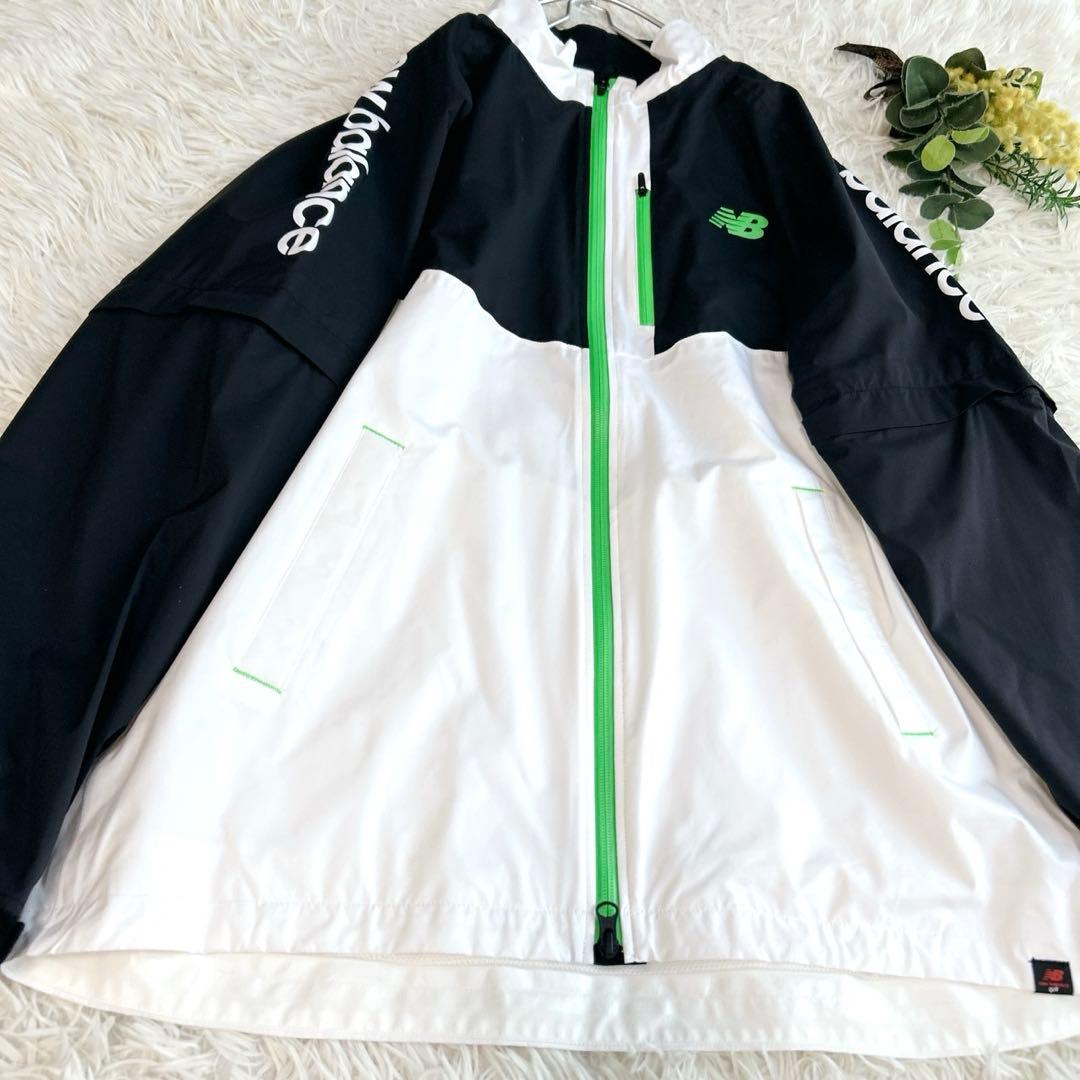 極美品⭐️ニューバランス ゴルフ 2way レインウェア セットアップ　XL