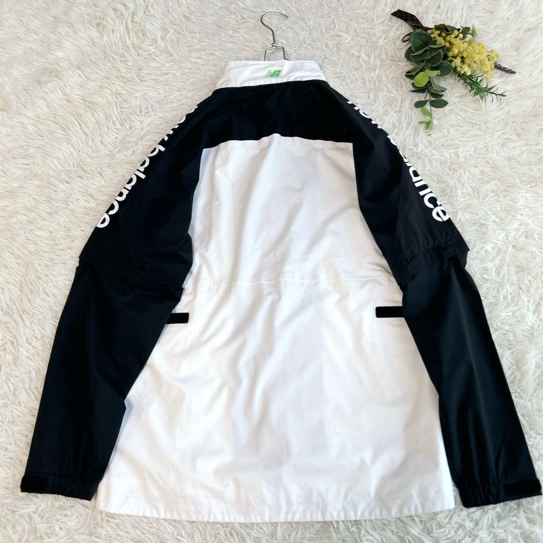 極美品⭐️ニューバランス ゴルフ 2way レインウェア セットアップ　XL