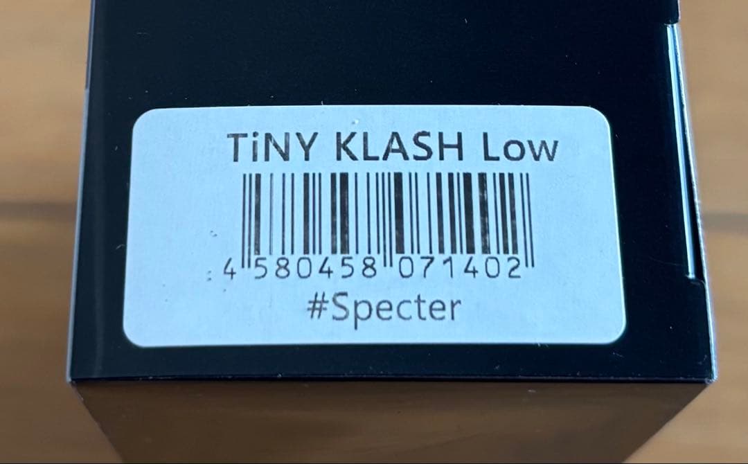 新品未開封 DRT タイニークラッシュ Low TINYKLASH スペクター