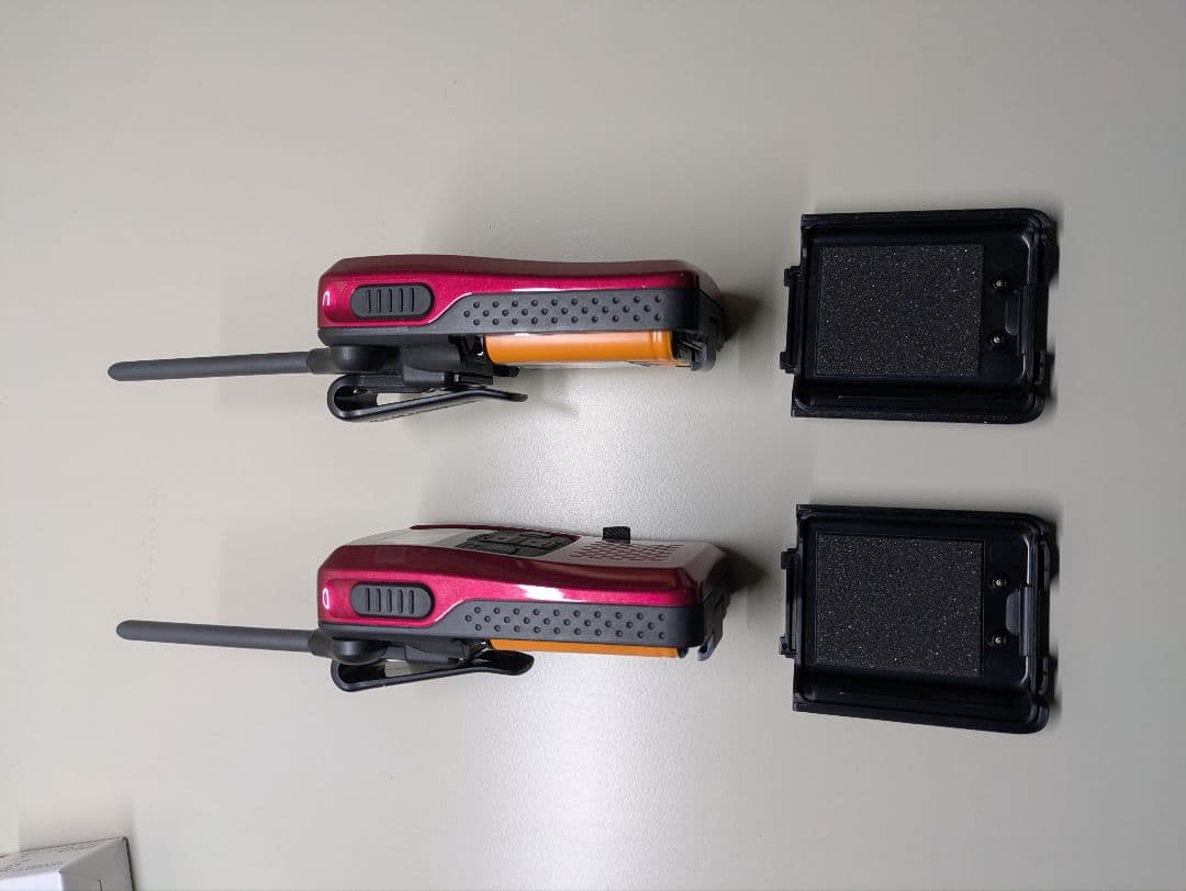 【バッテリー付】ケンウッド KENWOOD UBZ LS20トランシーバ×2