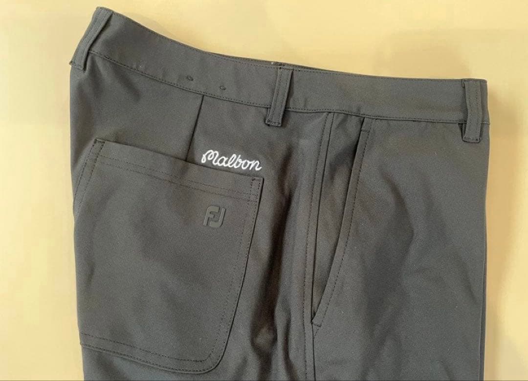 ゴルフパンツ　Malbon x FootJoy 34 XL ブラック