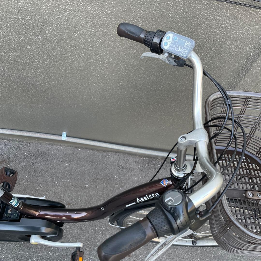 ブリヂストン電動アシスト自転車26インチ 新品バッテリー