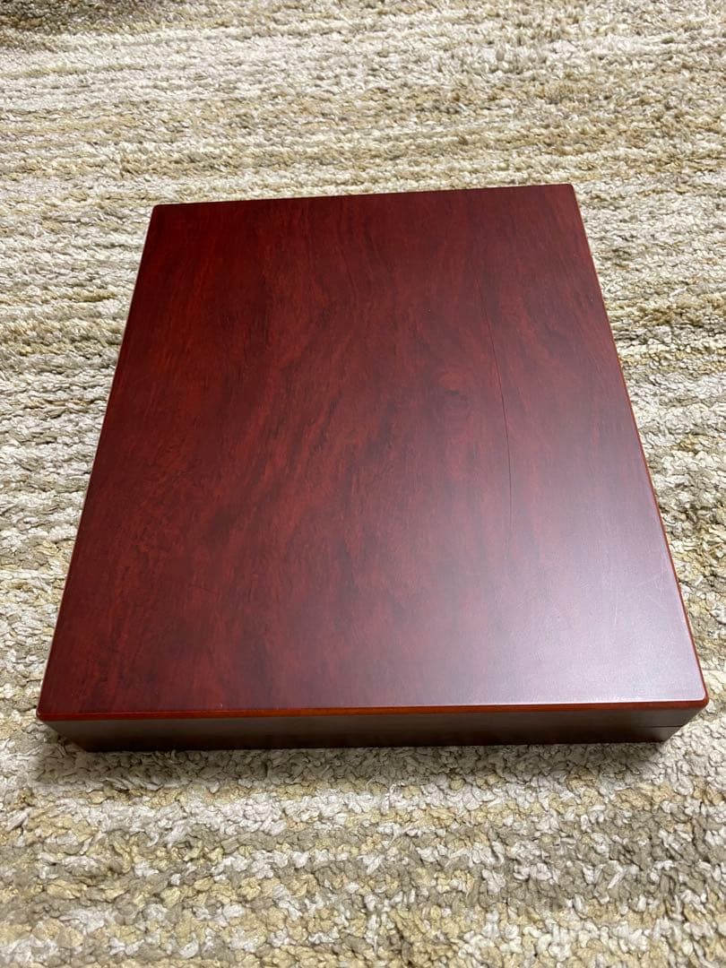 木製　収納ケース　ベルベット内装　Leuchtturm